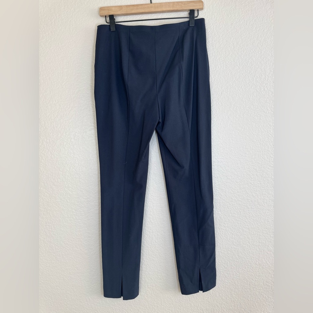 Theory HW Tennyson Wool Trousers Pants Navy Blue size 6 New with Tags $325 - Picture 11 of 13